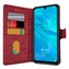 CaseUp Huawei P Smart 2019 Kılıf Kumaş Desenli Cüzdanlı Kırmızı